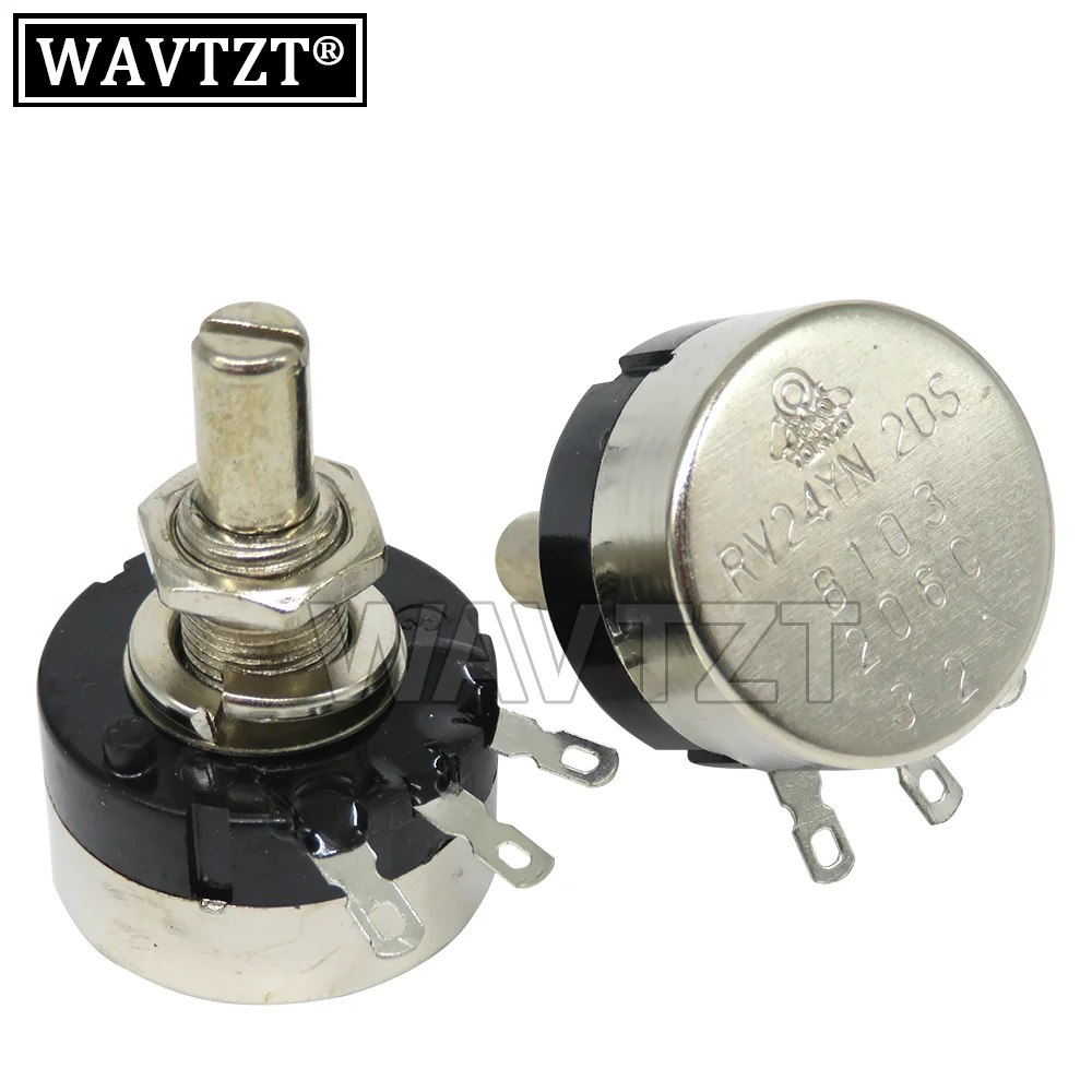 RV24YN20S Potentiometer 101 102 B103 104 105 201 202 203 204 254 302 303 501 502 503 504 5K 10K 100K 500K 200K 100 Ohm