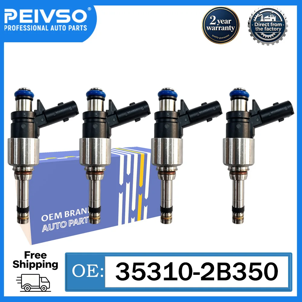 35310-2B350 Fuel Injectors For Hyundai Elantra Elantra GT Kona Sonata Veloster Kia Forte Optima Seltos Soul 2017-2023