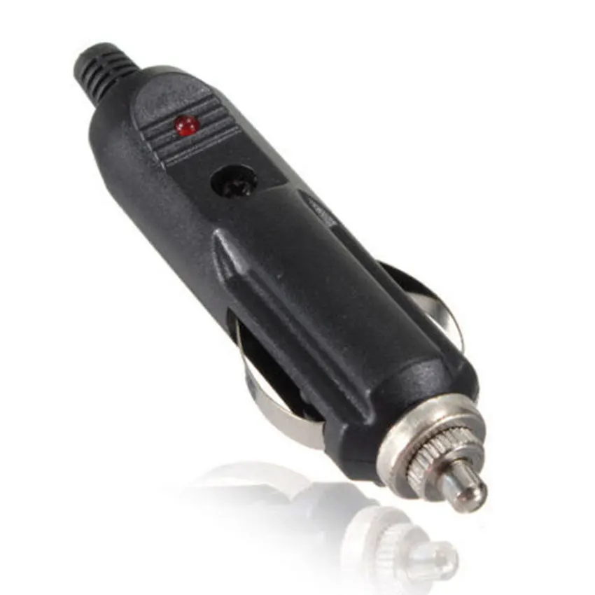 

1-10PC 12Vto 24V Car Cigarette Lighter Plug Fuses 5A With LED Indicator Plug Power Charger Adapter Connector Fuse Converter Plug