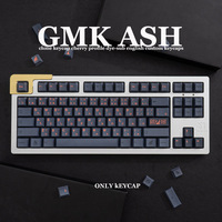 Gmk 130 Keys Cherry Profile Pbt Keycap Dye-Sub English Custom Personality Keycaps For Mechanical Keyboard 61/64/68/75/84