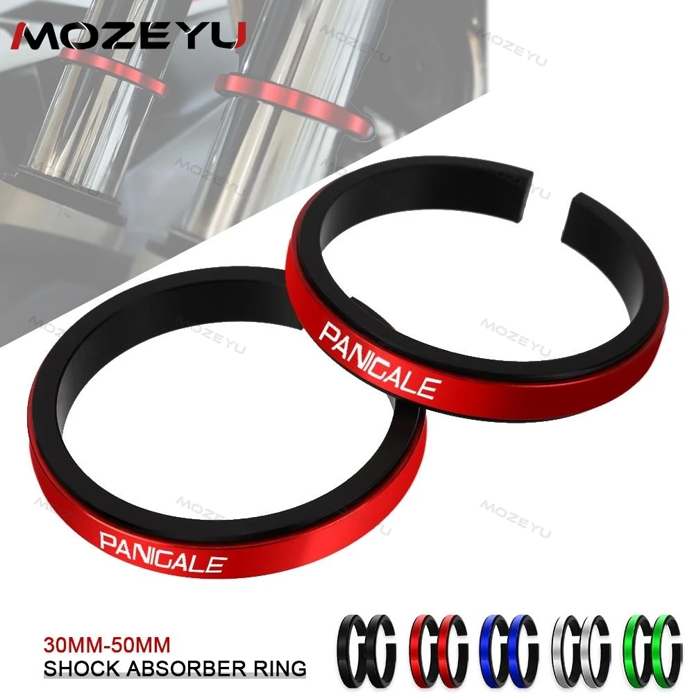 

For Ducati Panigale 899 1199 S R 1199S 1199R Fork Suspension Expandable Shock Absorber Auxiliary Adjustment Ring 30-39MM 40-51MM