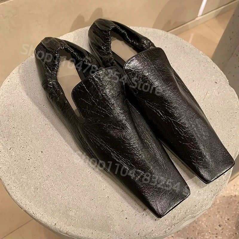 

2025 New Single Shoes Soft Sole Grandma Shoes Flat French Comfortable Causal Shoes zapatos de mujer
