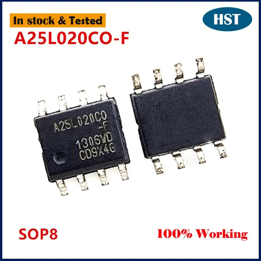 5PCS/LOT New A25L020CO-F A25L020CO A25L020C0-F A25L020C0 SOP8 IC Chip