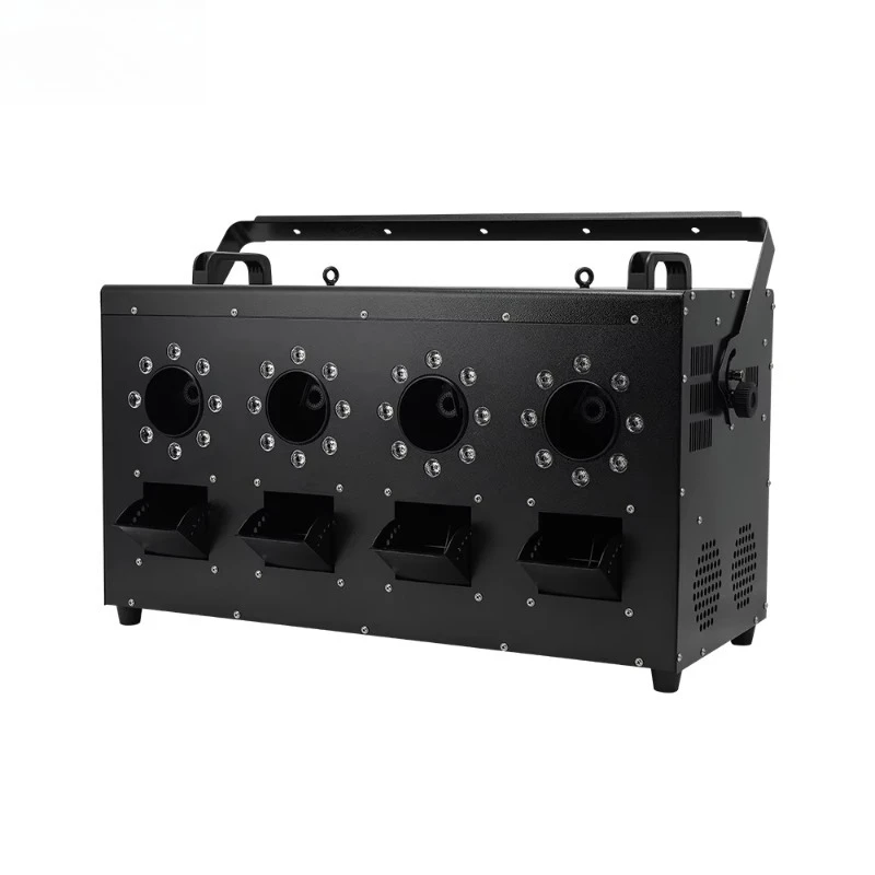 3000W DMX512 Electric RGBW 4-Wheel Color LED Automatic Fog Smoke Bubble Machine