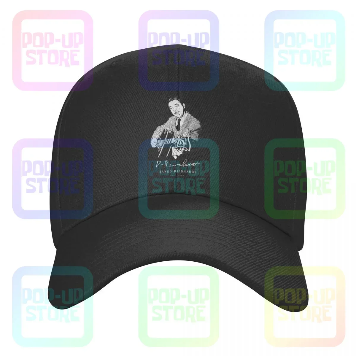 Django Reinhardt Jazz Musicians Logo Baseball Cap Truck Driver Caps Vtg Hipster Best Seller