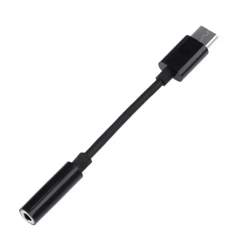 Adaptador auxiliar Original tipo C a 3,5mm para Xiaomi Mi 12 11 tipo C conector de 3,5mm Cable de Audio para auriculares POCO X5 Pro Redmi Note 9 10 11