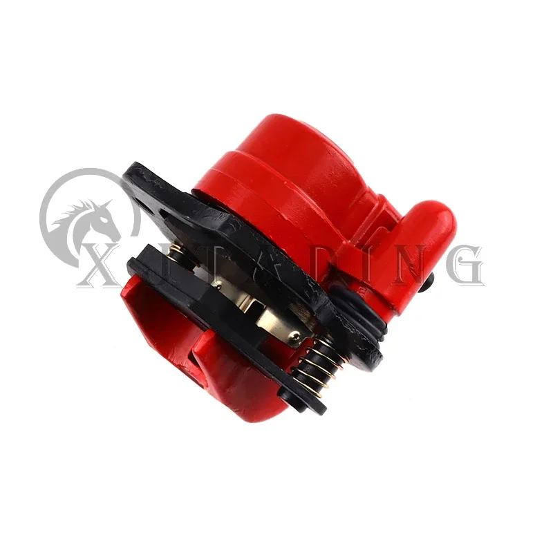 Pinças de freios a disco hidráulicos esquerda/direita, braçadeira para 50cc 70cc 90cc 110cc 125cc 150cc atv go kart buggy quad bike acessórios