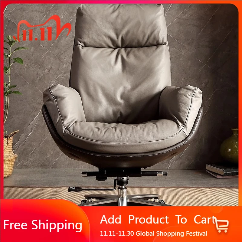 

Сиденье для чтения, офисное кресло, поворотное мобильное офисное кресло в скандинавском стиле, удобная дизайнерская мебель для конференций Muebles, библиотека