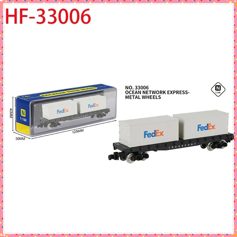 N Scale HF 1:160 Transport Vehicle/Tanker - Metal Wheels Train Model Classics Adult Souvenir Gift Static Display