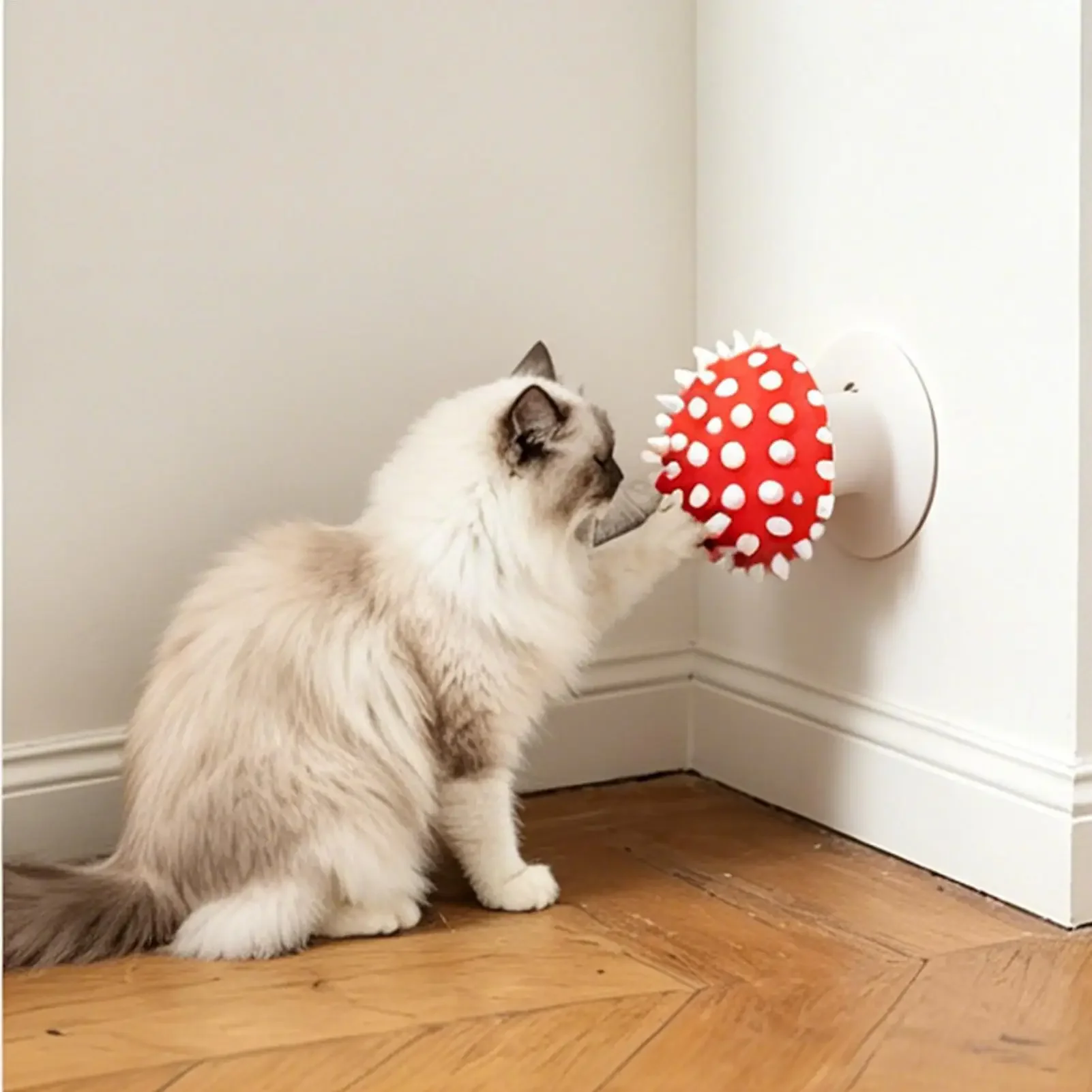 Kattenborstel voor kortharige katten en kittens massage tool_voghion.com