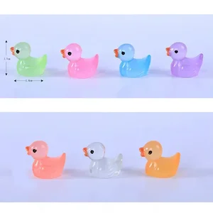 50 mini ducklings that shine in the dark with micro moss landscape, fairy garden accessories, nightclub nights decorating 8 Main Fairy Sales for Decoration - №5