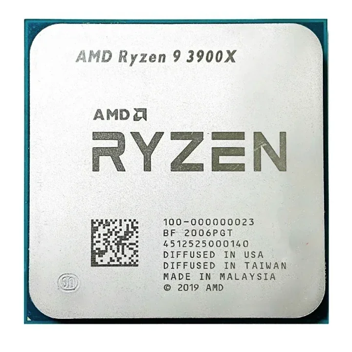 R9 3900X CPUs Used AMD R yzen 9 3900X 3.8 GHz Twelve-Core 24-Thread Processor 7NM  Socket AM4 Desktop Computer