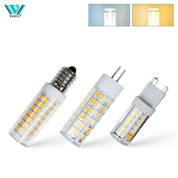 Led-lamp Lampen E14 G4 G9 AC 220V Keramische maïslamp 3W 5W 9W 360 graden stralingshoek 2835SMD Spotlight voor thuis- en kantoorverlichting