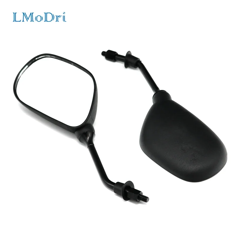 

LMoDri Motorcycle Mirror Scooter Rear View Mirrors Electrical Motor E-Bike Back Side Convex mirror 8mm Universal Refit