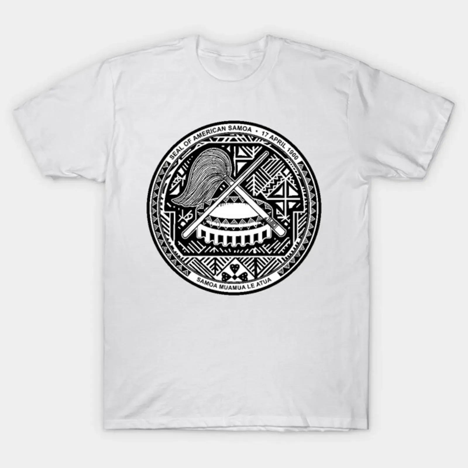 Seal of American Samoa T Shirt vintage Washed graphic designer clothes Stylish fashion Comfortable streetwear Stretched Soft