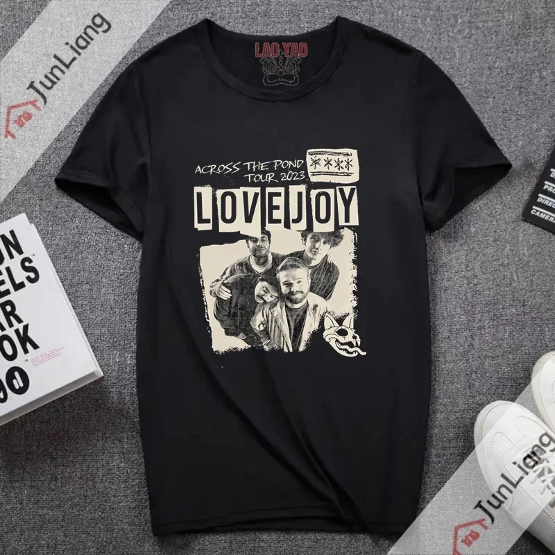 

Lovejoy Band Men's T-shirts for Men Clothing Fans Gift Streetwear 90s Vintage Clothes Short Sleeve Tee Oversized T-shirt Y2k