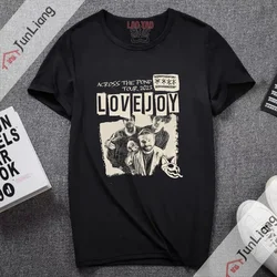 Lovejoy Band Men's T-shirts for Men Clothing Fans Gift Streetwear 90s Vintage Clothes Short Sleeve Tee Oversized T-shirt Y2k