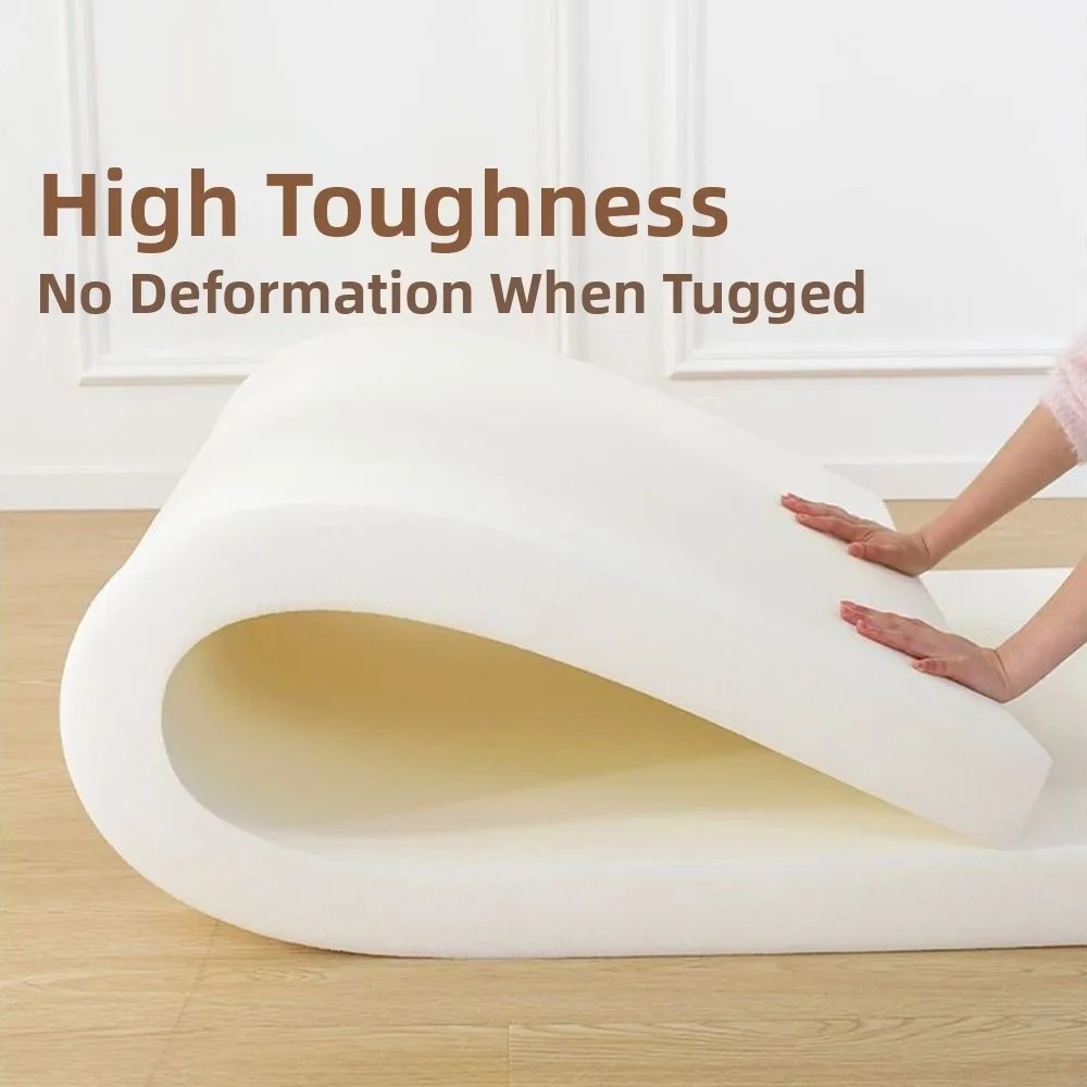 5cm Thick Seat Cushion High Density Sponge Fast Rebound Office Chair Pad Ultra Soft Breathable Waist Cushion for Long Sitting
