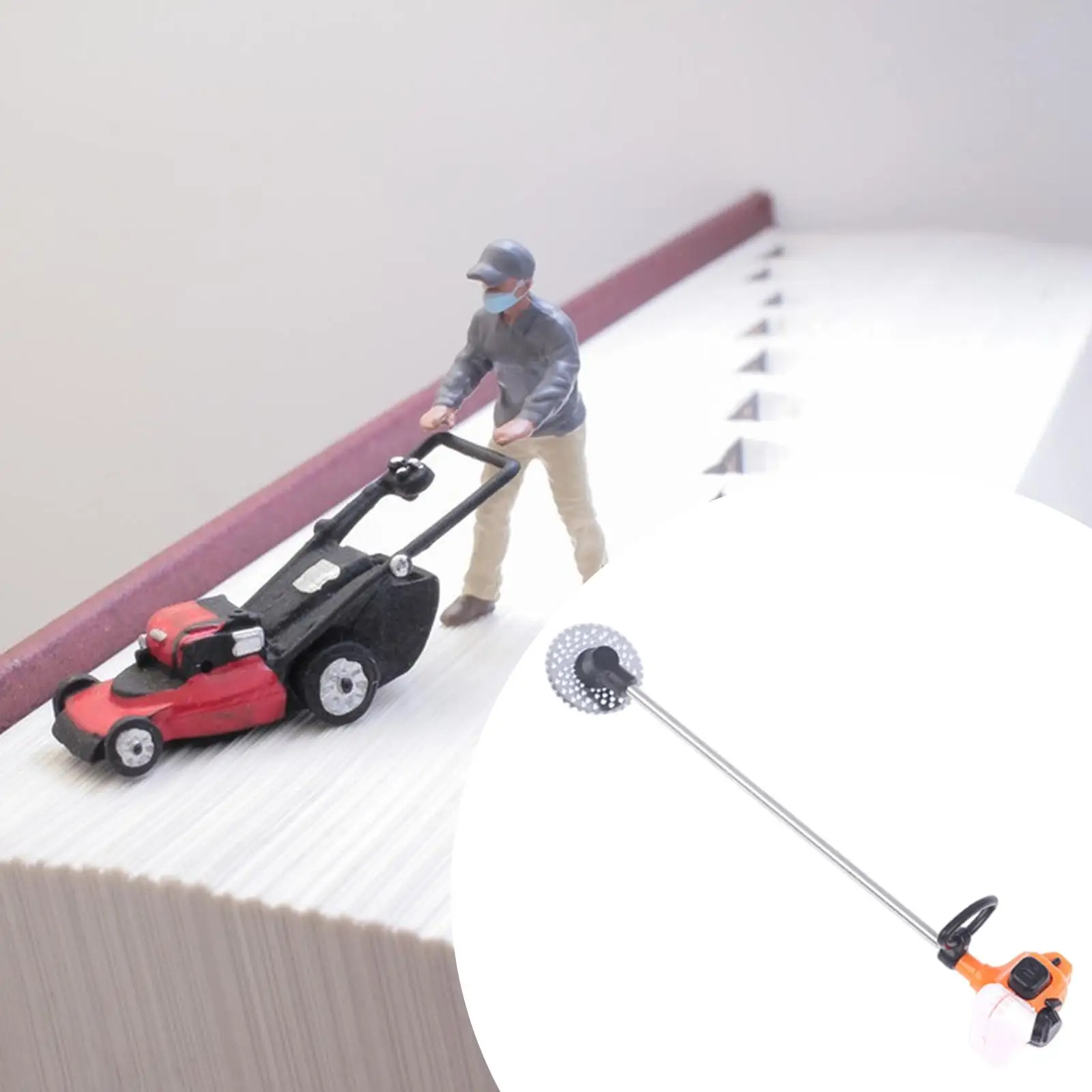 

DIY Accessories Mini Chainsaw Model Realistic Dollhouse Furniture for 1 12 Scale Miniature Craft and Decor