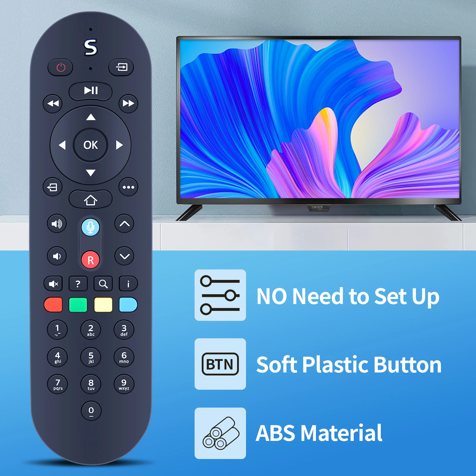 

Голосовой пульт дистанционного управления для Sky Q 1 ТБ, 2 ТБ и Mini Box