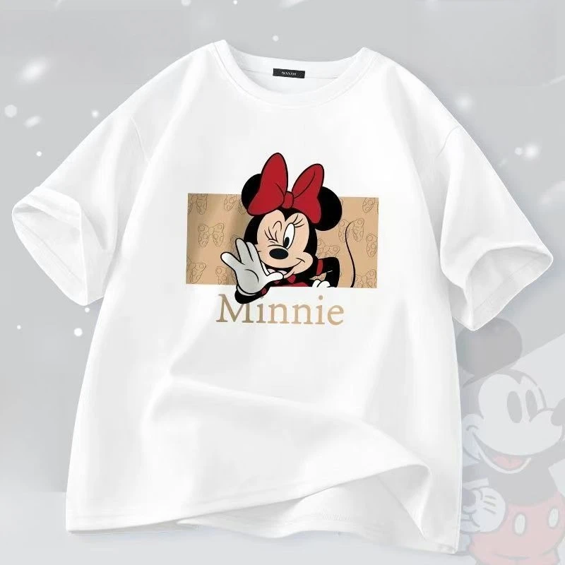 

2026 Summer New Women's 100% Cotton T-shirt, American Retro Loose Short Sleeve, Soft Breathable Vintage Casual Daily Wear Tops