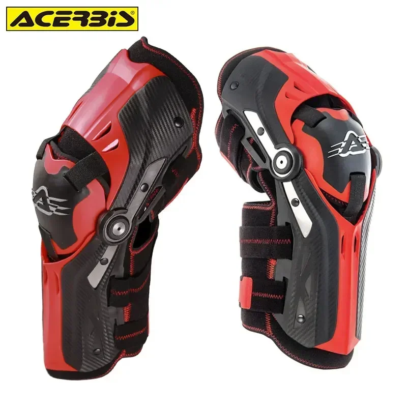 Acerbis Motorcyclist Knee Pads Mechanical Leg Knee Pads for Dirt Bike Riding Activity Axle Anti-fall Protective Gear Anti-impact