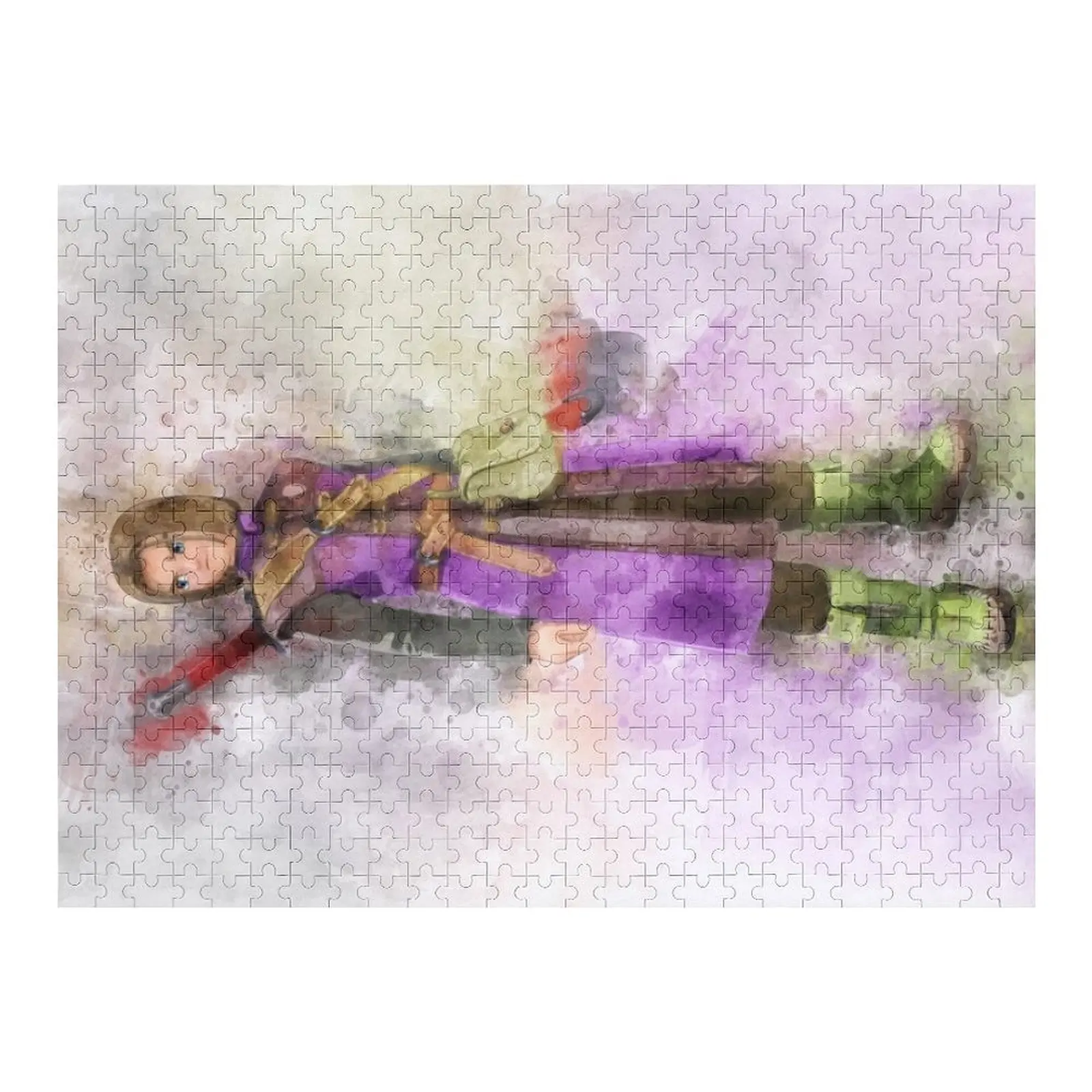 

Hero - DQXI Watercolor Jigsaw Puzzle Photo Personalized Name Customs With Photo Puzzle