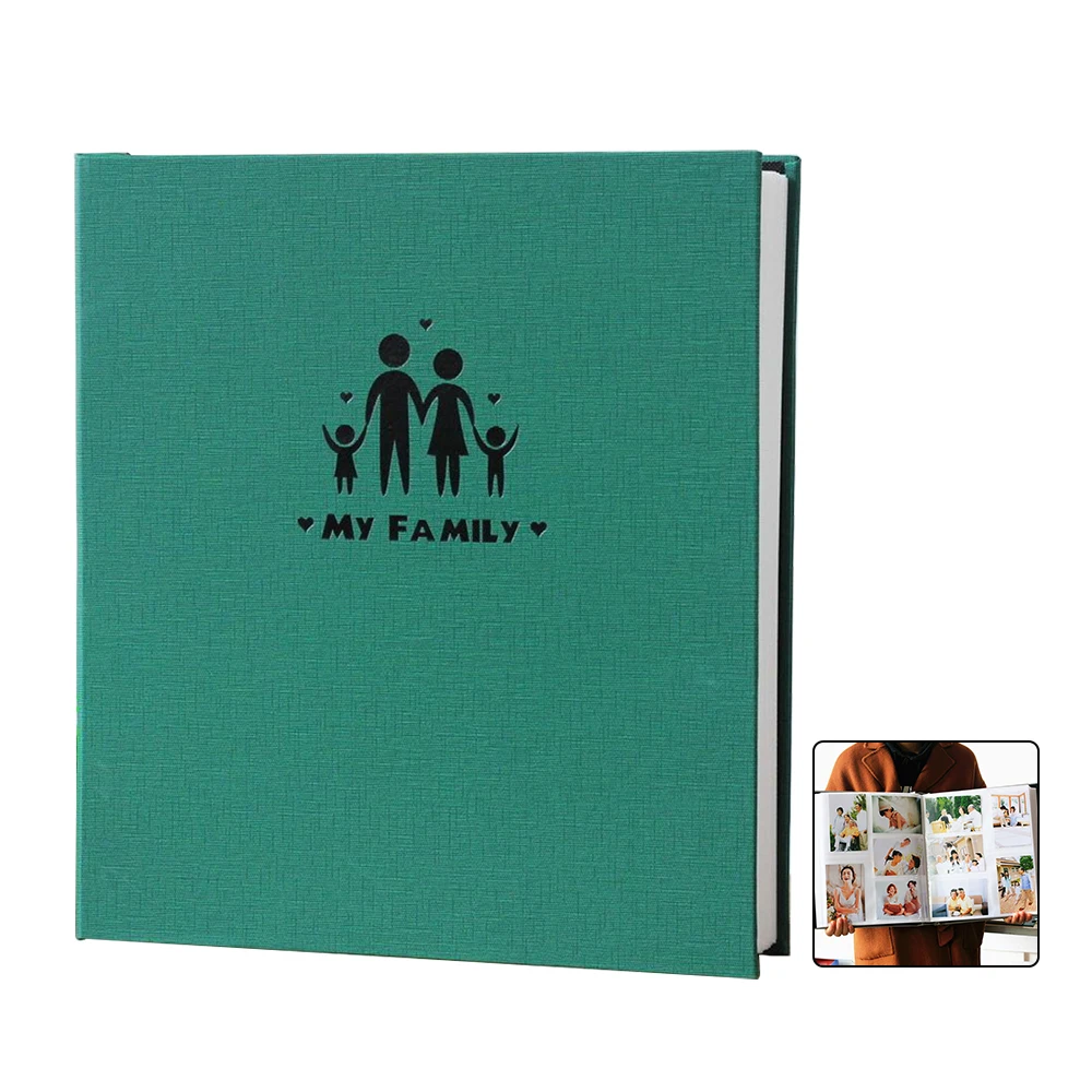 Leather 6-inch 800 photo album with large capacity plug-in family photo book holiday gift Polaroid photo album para fotografias