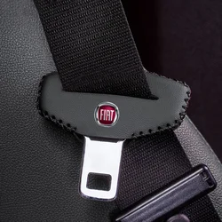 Car Seat Belt Buckle Clip Cover Seatbelt Plug Protector Case For Fiat Grande Punto 500 Abarth Tipo Panda Brave Stilo Palio