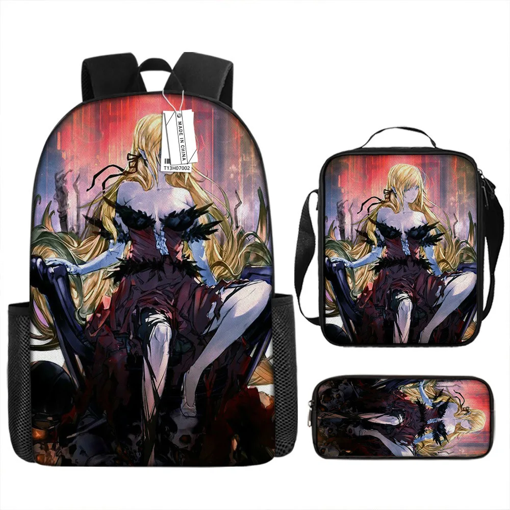 

Hip Hop Youthful Monogatari 3D Print 3pcs/Set Student Travel bags Laptop Daypack Backpack Crossbody Lunch Bag Pencil Case
