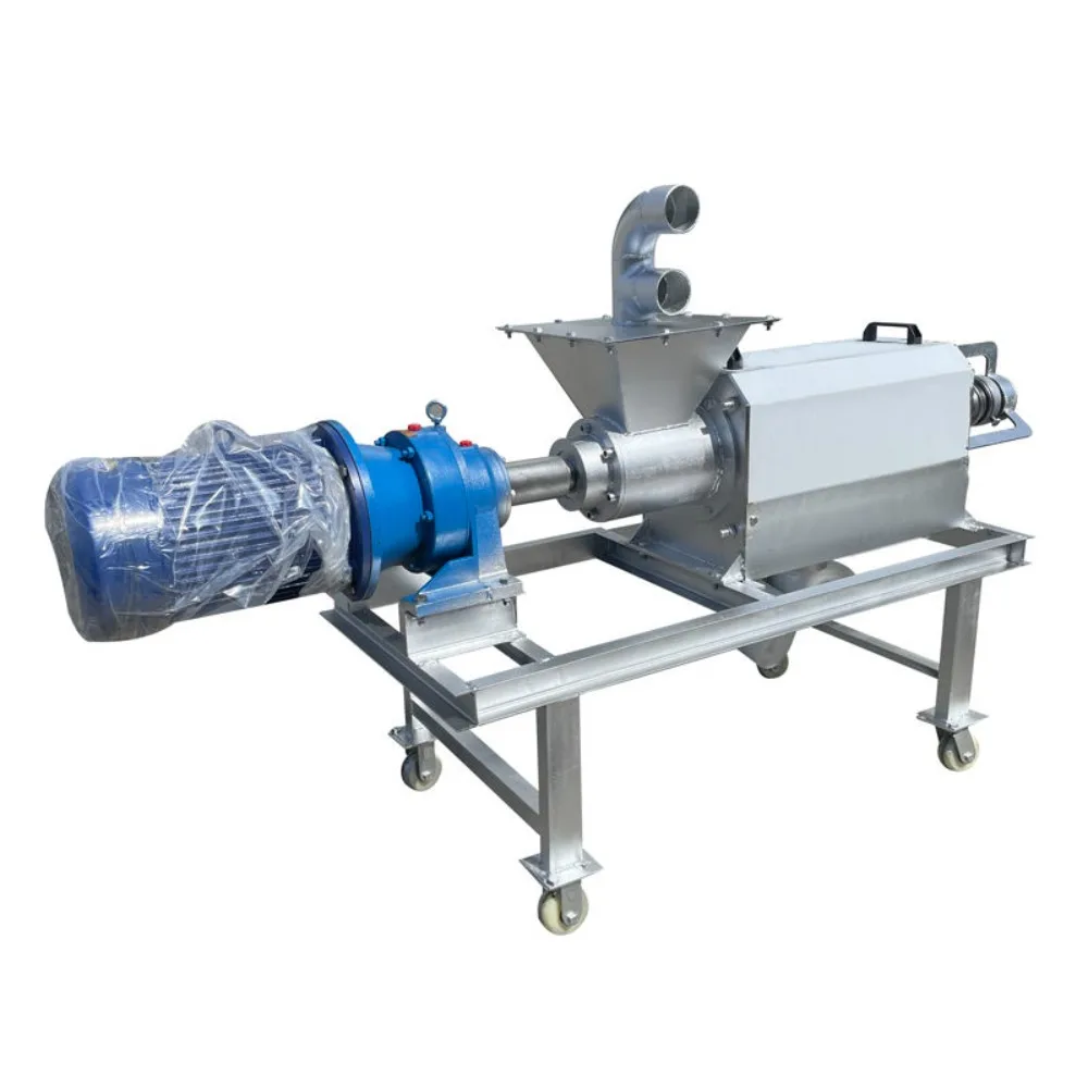 Farm Wet‑Dry Separator Rotary‑Drum Micro‑Filter Solid‑Liquid Dewatering Machine Pig & Cow Manure Processor for Livestock Farms