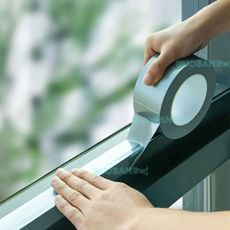 Transparent Window Weather Seal Strip,Self-Adhesive Door Gap Tape,Waterproof Draft Blocker for Winter,Soundproofing Width5-10cm