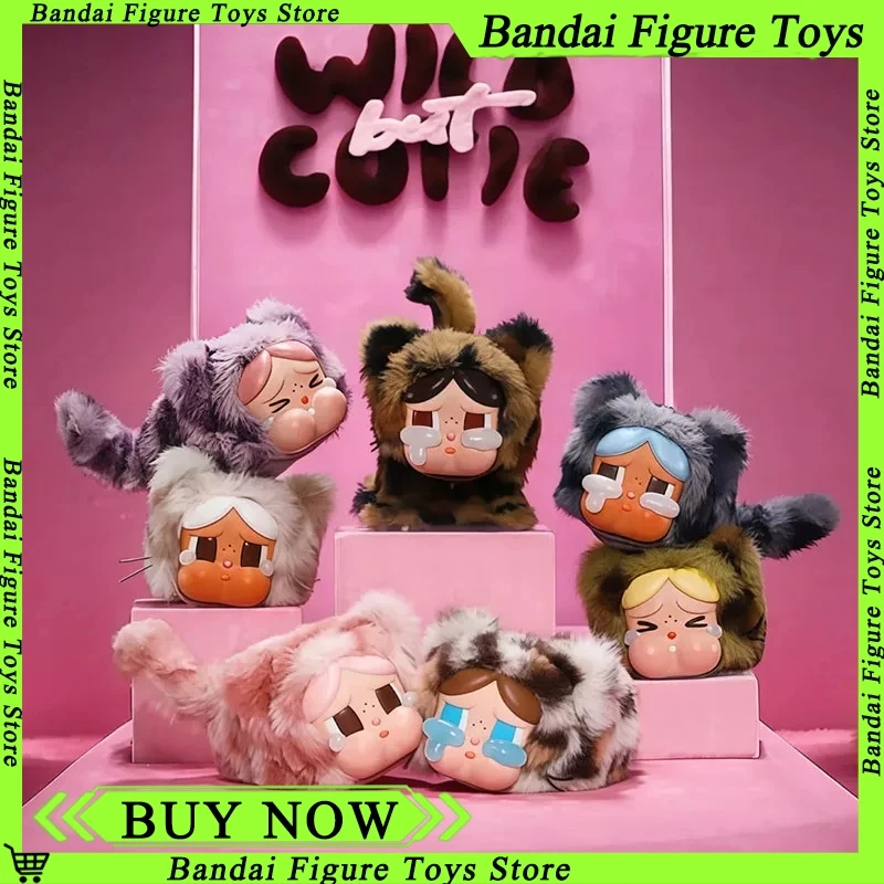 

Подлинная слепая коробка серии Crybaby Wild But Cutie, виниловая плюшевая подвеска, модная трендовая игрушка, загадочная коробка, милый кулон Crybaby, кукла в подарок