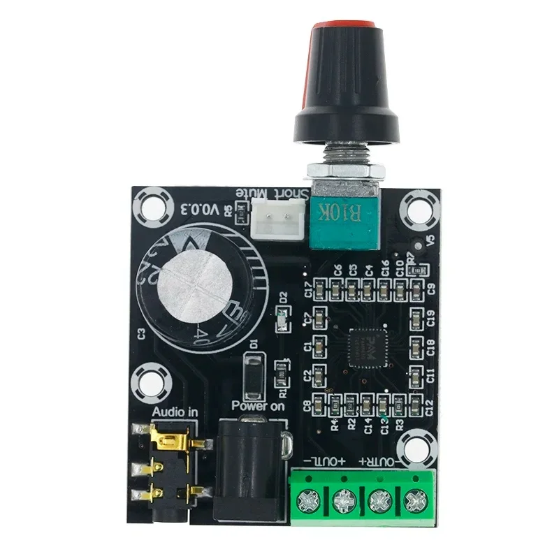 2 x 15W PAM8610 Class D Digital Dual Power Audio Amplifier Board 12V view 2