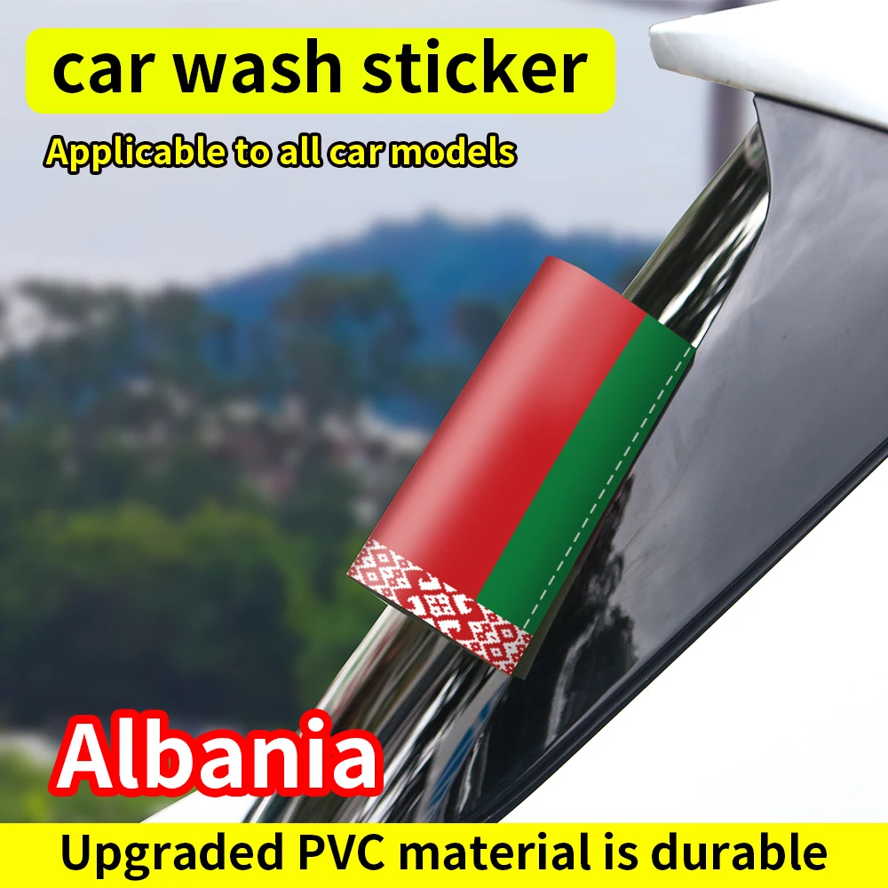 

Наклейки на дверную бирку автомобиля для прапора Беларусь, универсальные этикетки для мытья автомобиля, водная отметка, наклейки с логотипом для декора автомобиля, настраиваемые аксессуары
