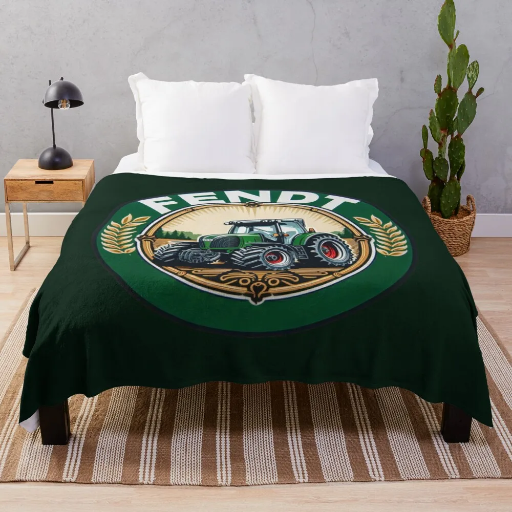 

Fendt Tractor - Agricultural machinery Throw Blanket Soft Breathable Blanket for Night Sleeping