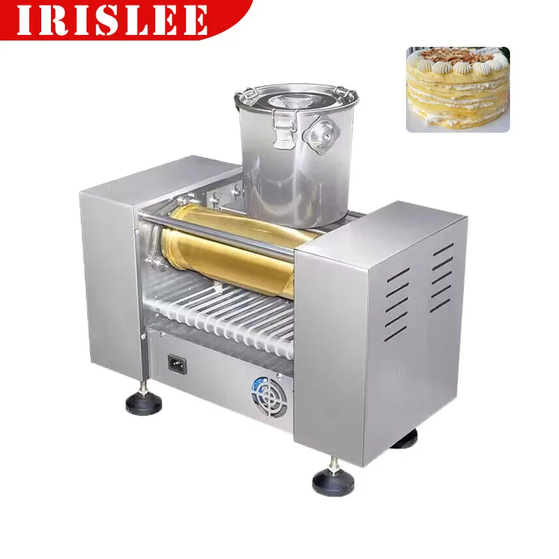 

Commercial Automatic Mini Mille Crepe Cake Machine Automatique Thousand Layer Cake Pancake Skin Board Crepe Maker Making Machine