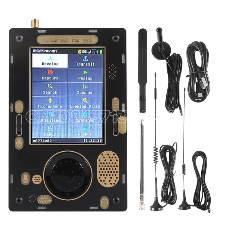 Imagem -02 - Hackrf Handheld Rádio Intercomunicador Software Rádio Portapack h2 h3 Sdr