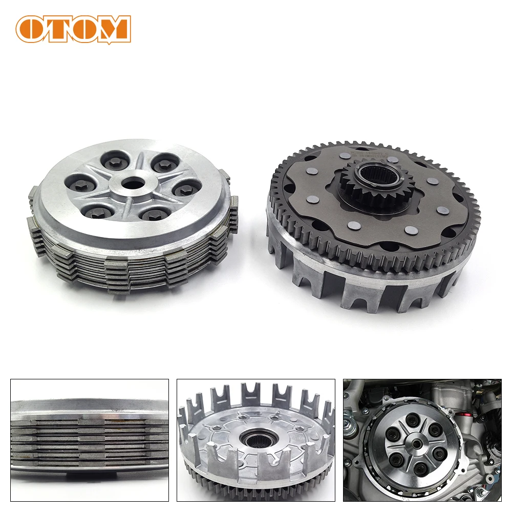 

OTOM Motorcycle Clutch Center Hub Gear For ZONGSHEN NC250 250cc Motocross Engine Parts Off-road Refit Assy Accessories Dirt Bike