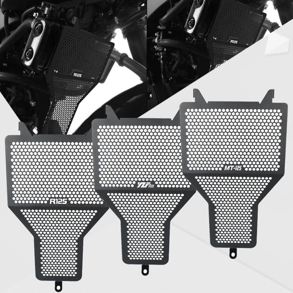 

2025 Radiator Guard Grille Grill Cover Protector Motorcycle Accessories For Yamaha YZF-R125 R125 2014 2015 2016 2017-2023 R 125