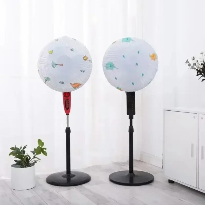 

Two Style Washable Fan Sleeve Waterproof Dustproof Protective Standing Round Electric Cover for Pedestal Stand Fan Floor Fan