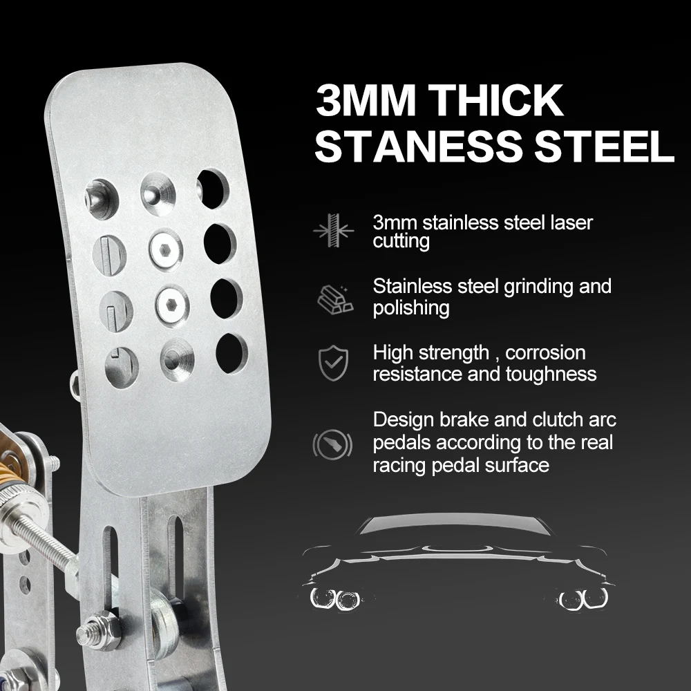 Simjack UT Sim Pedals Euro Truck Simulator 2 Game Drift Racing Simulator Racing Sim Pedals P3