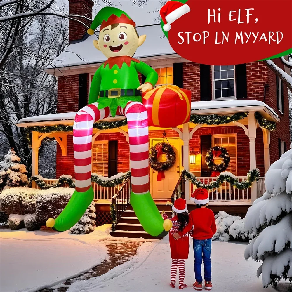 8FT Christmas Inflatable Sitti - огляд і ціна Lighting Tree Decor