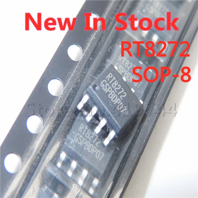 5PCS/LOT RT8272GSP RT8272 SOP-8 3A 24V step-down converter In Stock NEW original IC