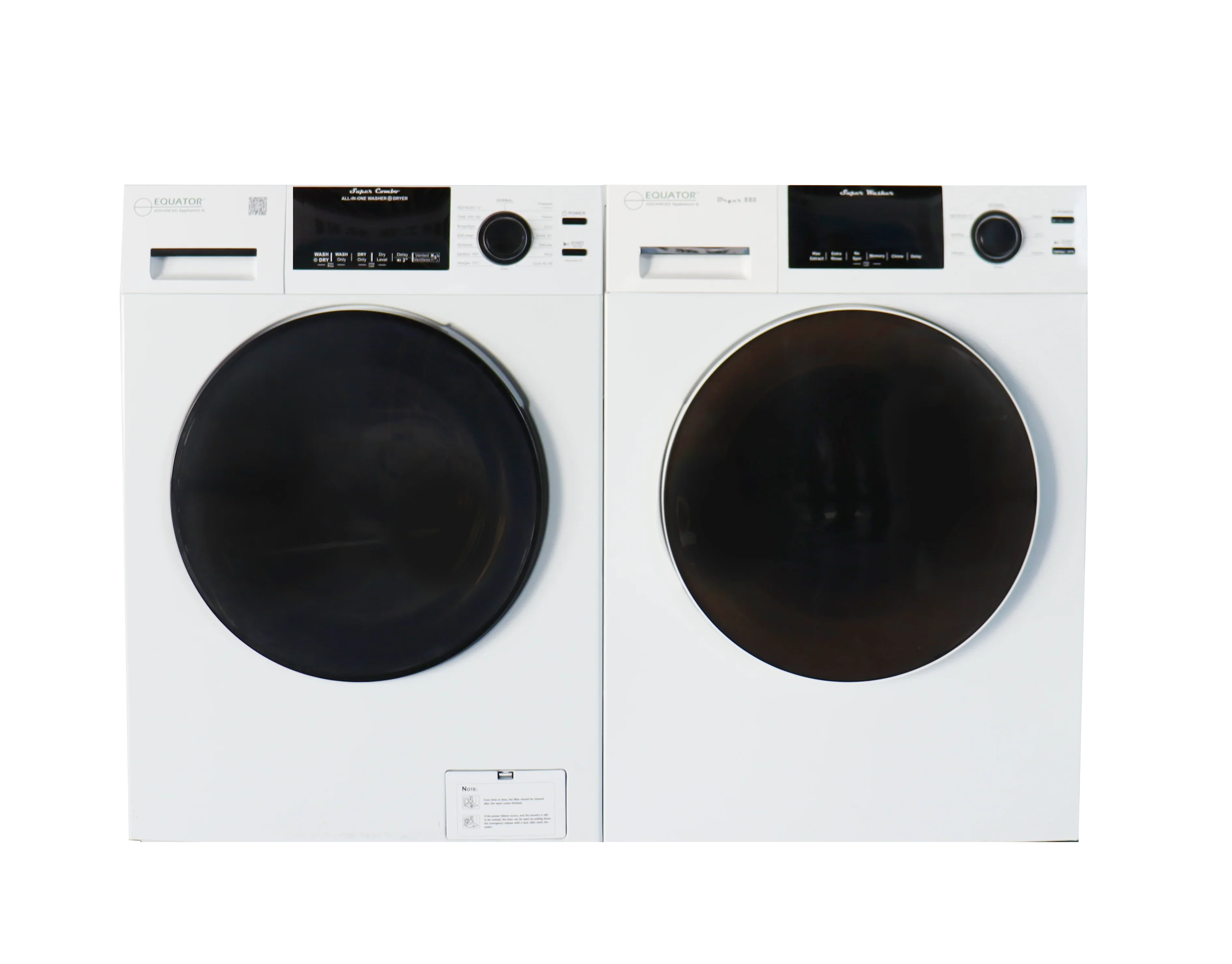 ماكينة غسيل أوتوماتيكية قابلة للتكديس تحميل أمامي لتجفيف الأحذية في الملابس #1