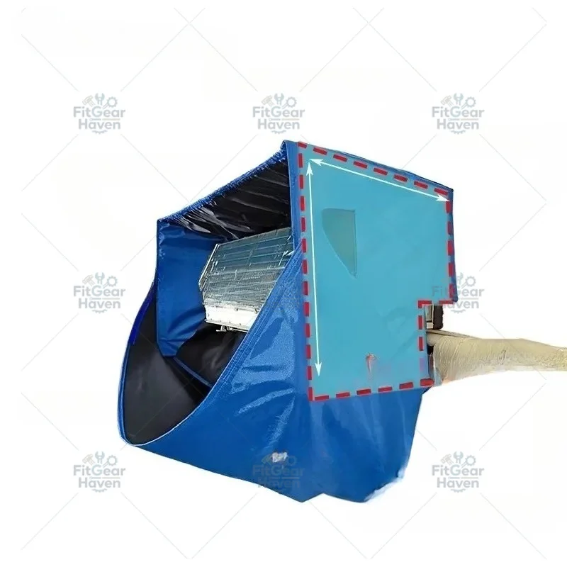 Air Conditioner Cleaning Cover, 1-3-horse Waterproof Bag for General Disassembly and Washing of The Internal Machine