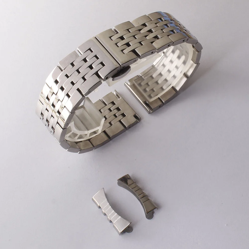 14MM 16MM 18MM 19MM 20MM 21MM 22MM correas de relojes de pulsera compatibles con Tissot T041 t17 pRC200 pulsera de reloj para hombre para mujer extremo curvo gratis