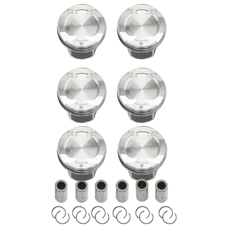 

Поршневой комплект 11258637807 для BMW G32 640I M G12 740LI F36 F33 440I G30 540I F32 440I F32 440I B58 3,0 T, 6 шт.