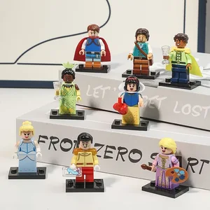 Miniso Disney Putri Salju Cinderella Mouse Figur Mini Blok Bangunan Mainan Anak Laki-laki dan Perempuan Hadiah Natal Ulang Tahun 10 penjualan terbaik lego snow - №