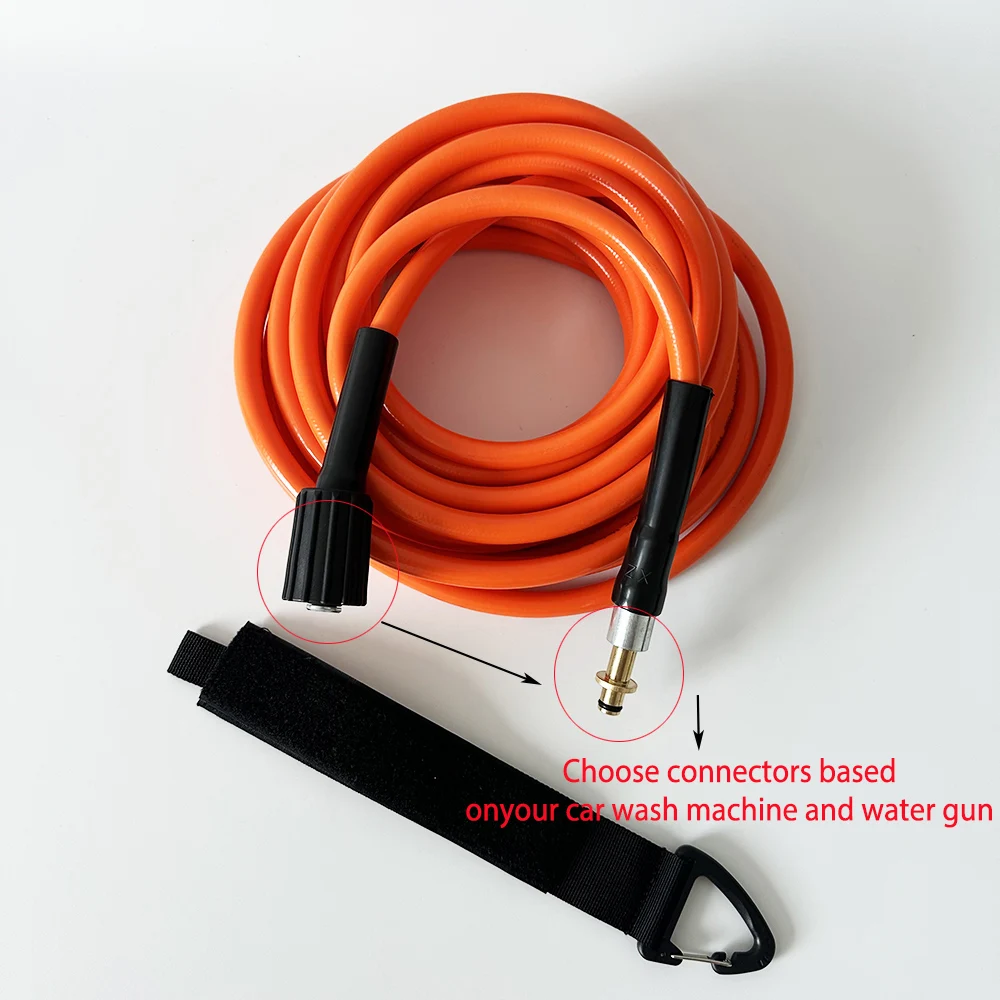 Water Cleaning  Pipe Cord Car Washer Extension Hose Quick Coupling Adapter Super Flexible Anti Twist Power Cleaner 2-30 Meters ﻿